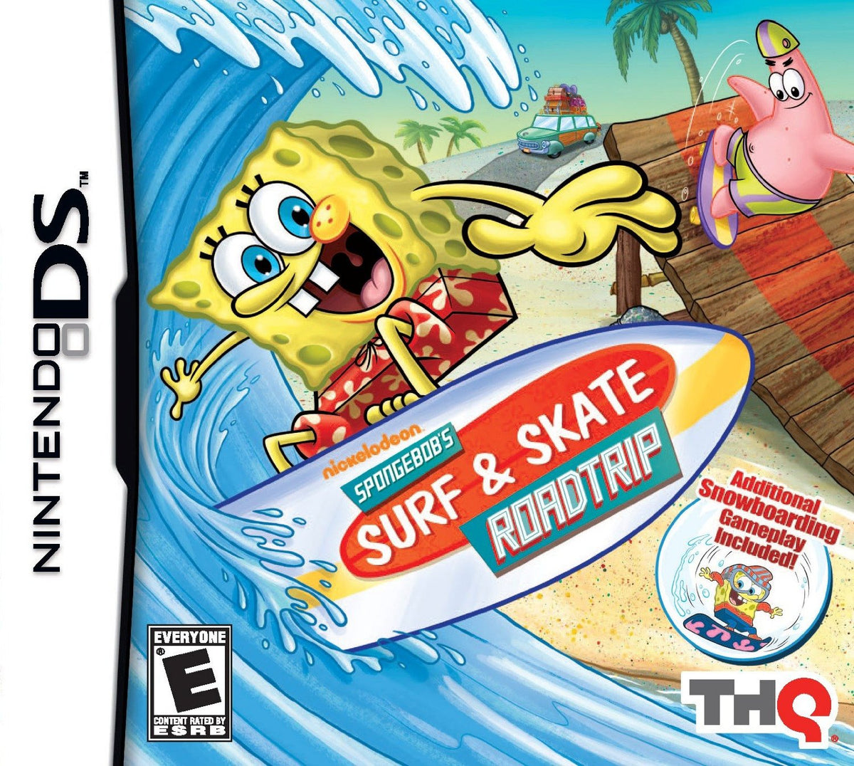 Spongebob Surf & Skate Roadtrip Nintendo DS