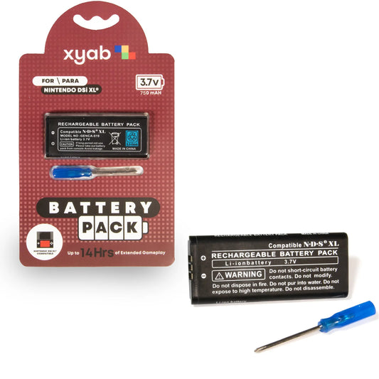 XYAB DSi XL 750 mAh Replacement Battery Nintendo DS
