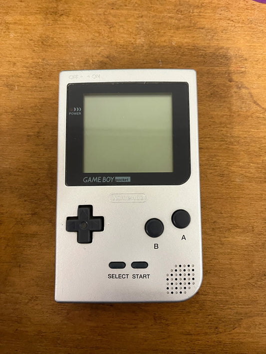 Silver Game Boy Pocket MGB-001 Game Boy