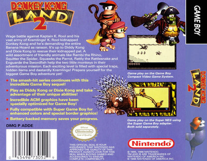 Donkey Kong Land 2 GameBoy