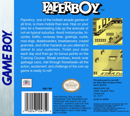Paperboy GameBoy