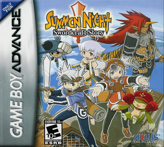 Summon Night Swordcraft Story GameBoy Advance