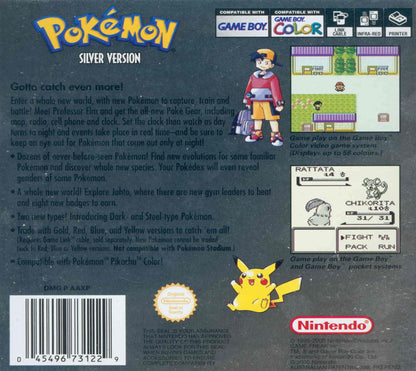 Pokemon Silver GameBoy Color
