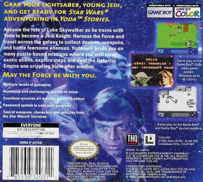 Star Wars Yoda Stories GameBoy Color