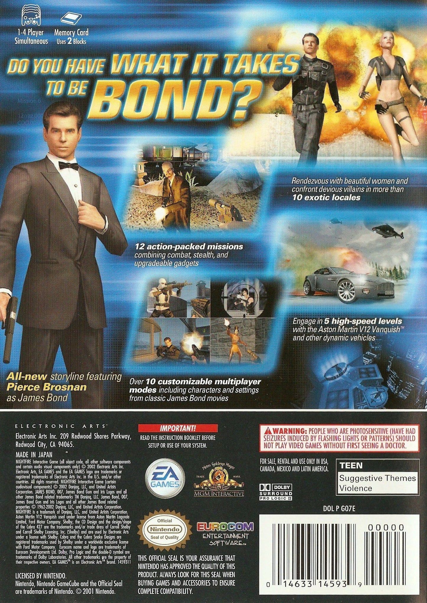 007 Nightfire Gamecube