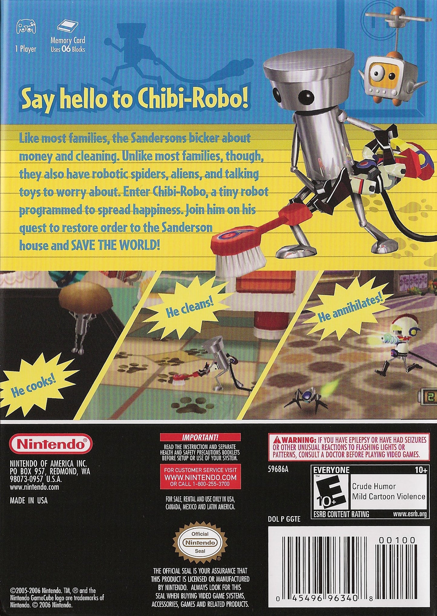 Chibi Robo Gamecube