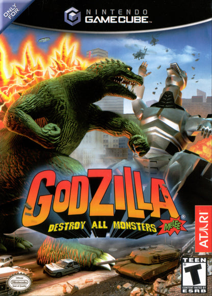 Godzilla Destroy All Monsters Melee Gamecube