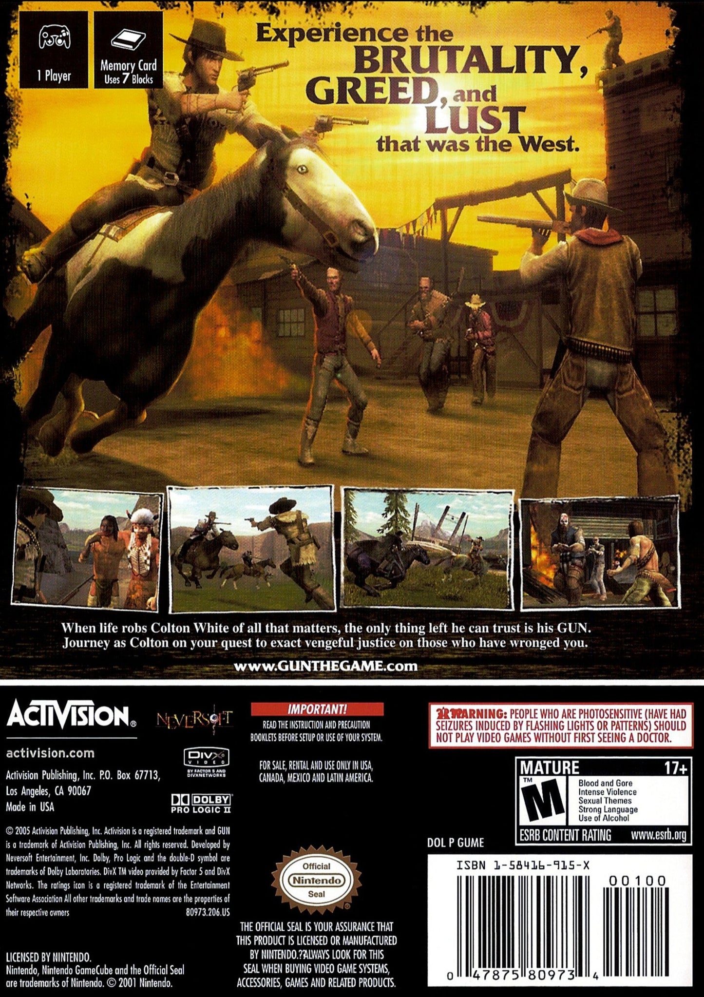 Gun Gamecube