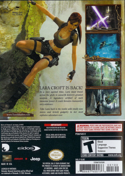 Tomb Raider Legend Gamecube