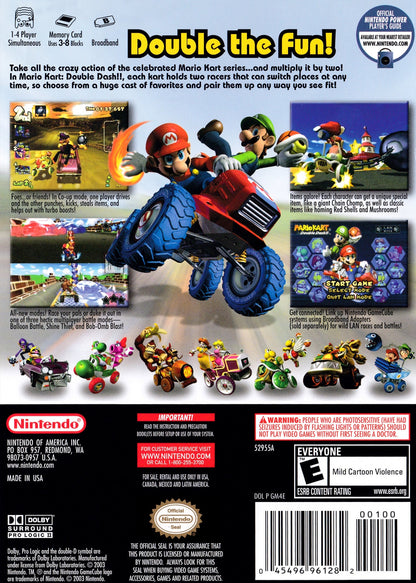 Mario Kart: Double Dash Gamecube