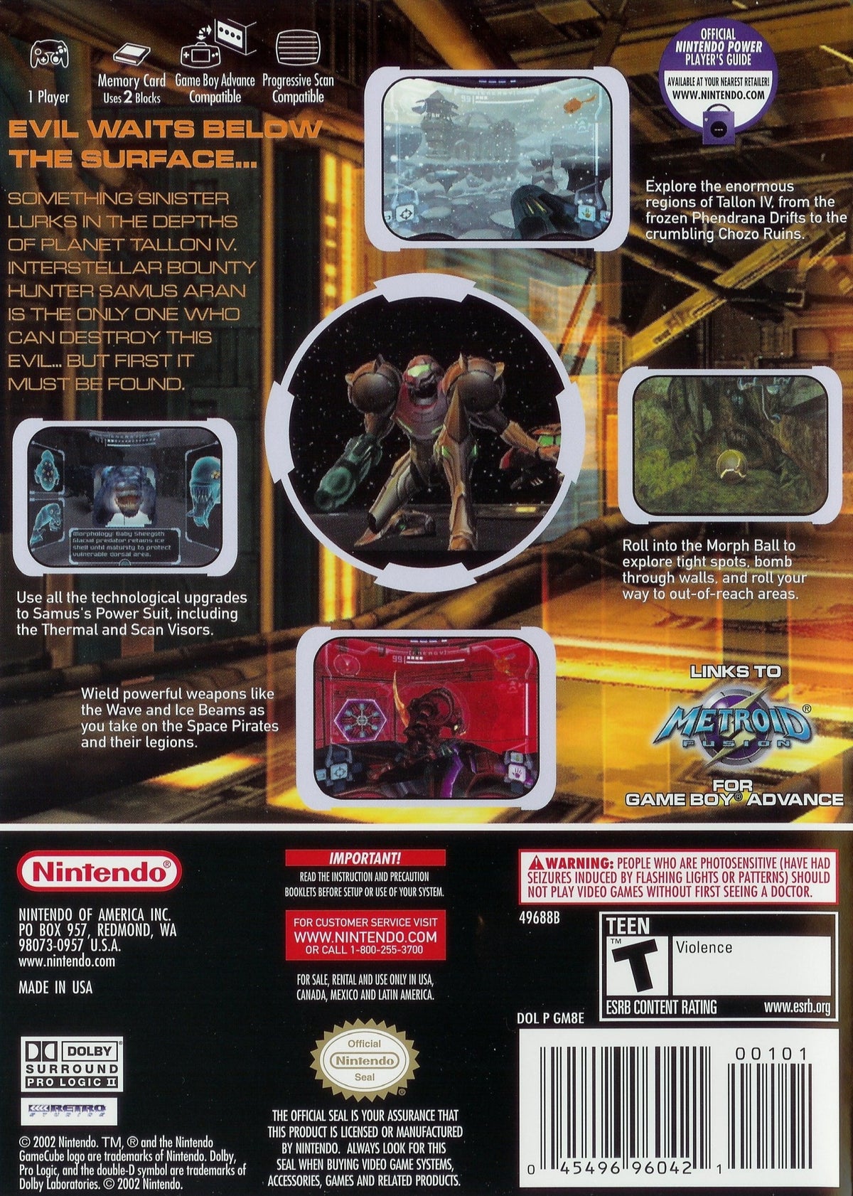 Metroid Prime Gamecube