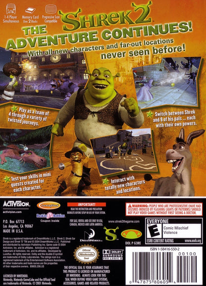 Shrek 2 [Player's Choice] Gamecube