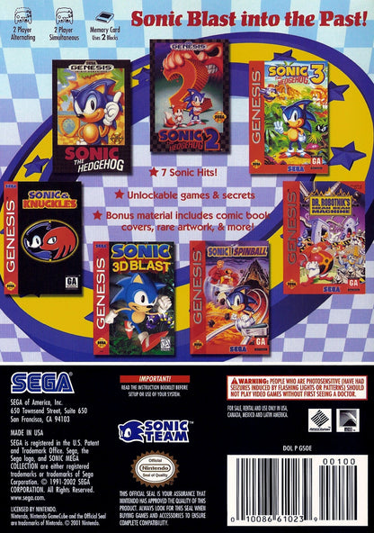 Sonic Mega Collection Gamecube