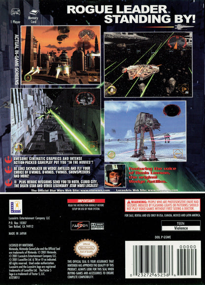 Star Wars Rogue Leader Gamecube