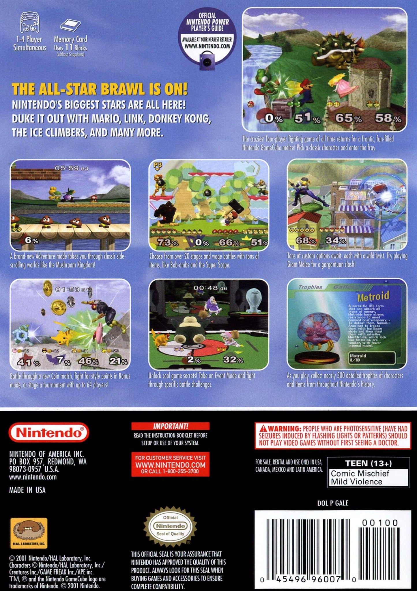 Super Smash Bros. Melee Gamecube