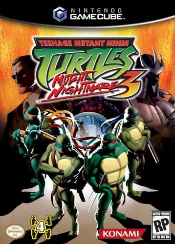 Teenage Mutant Ninja Turtles 3 Mutant Nightmare Gamecube