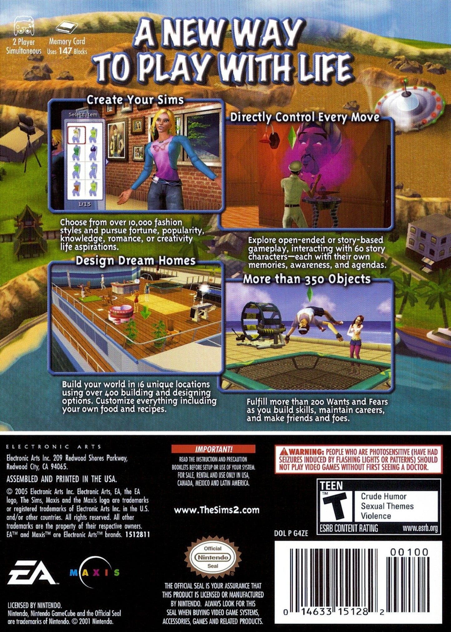 The Sims 2 Gamecube