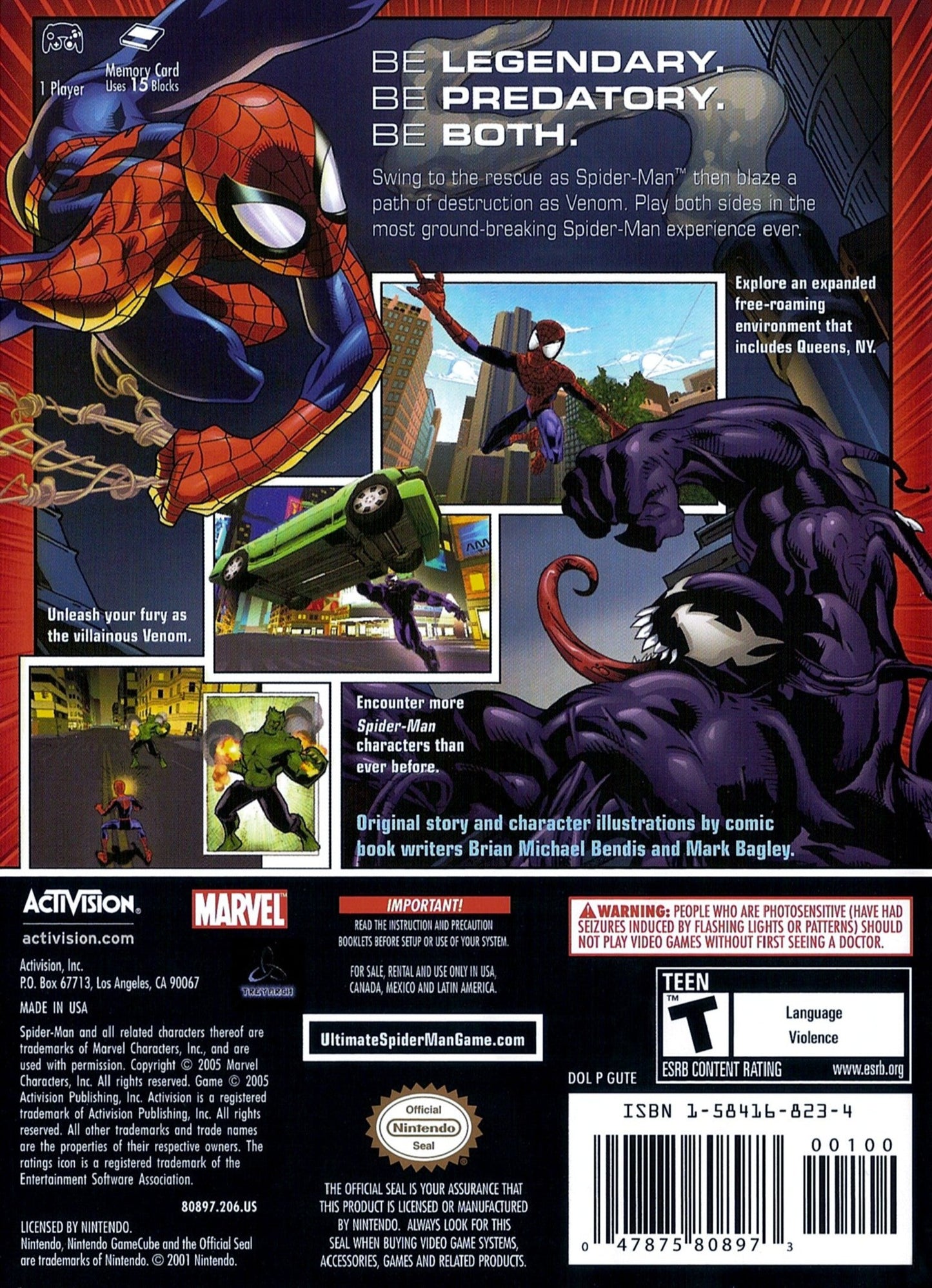 Ultimate Spiderman Gamecube