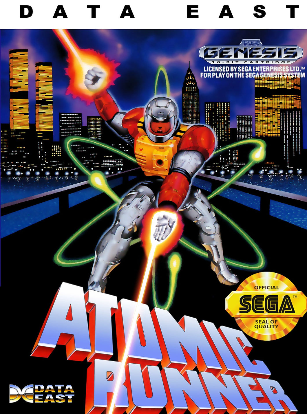 Atomic Runner Sega Genesis