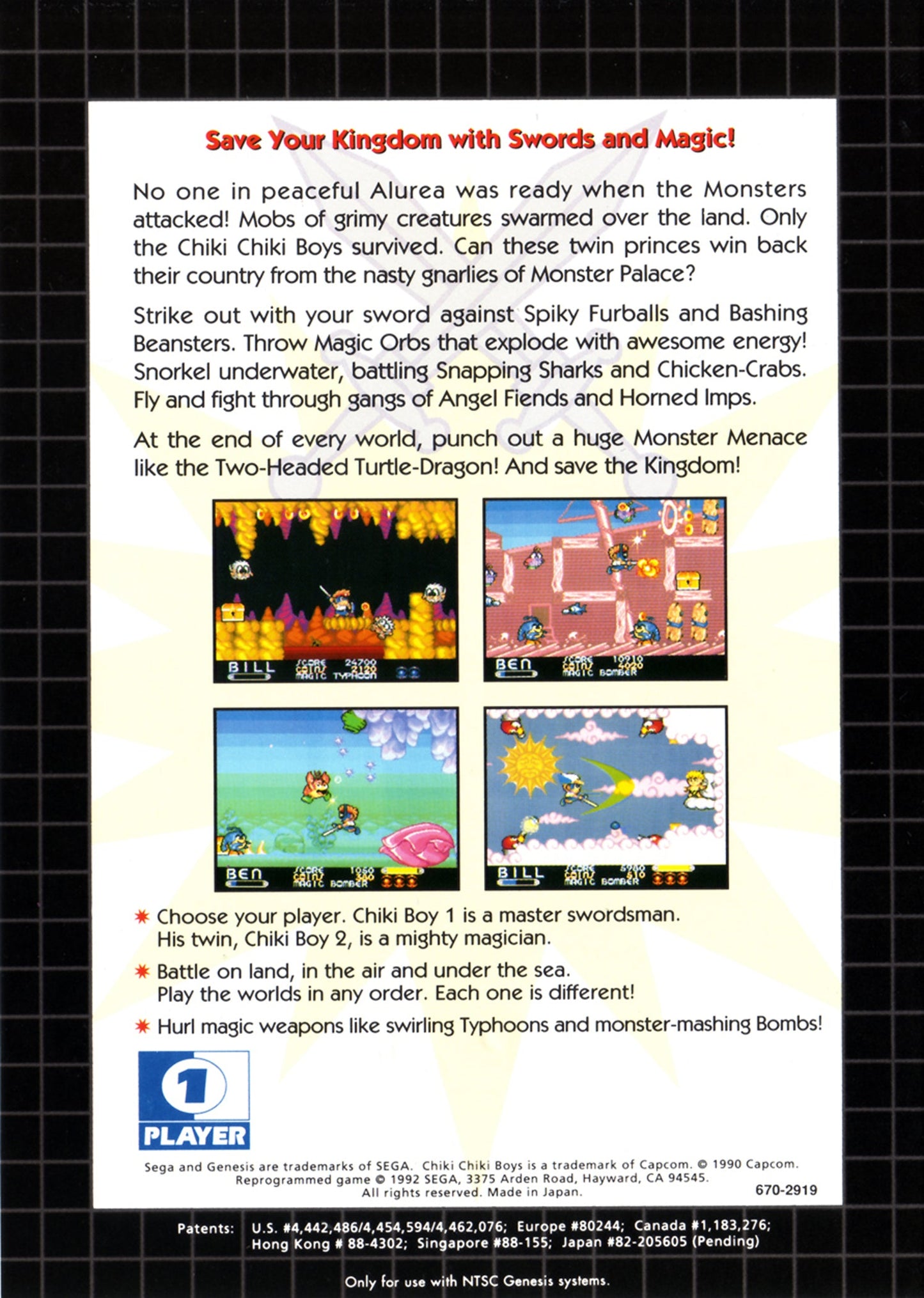 Chiki Chiki Boys Sega Genesis