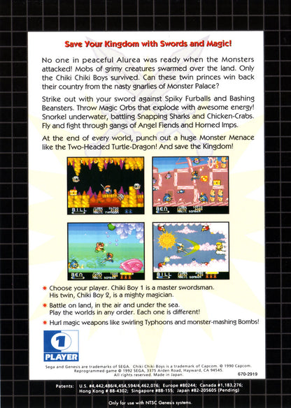 Chiki Chiki Boys Sega Genesis