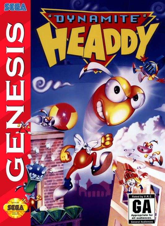 Dynamite Headdy Sega Genesis