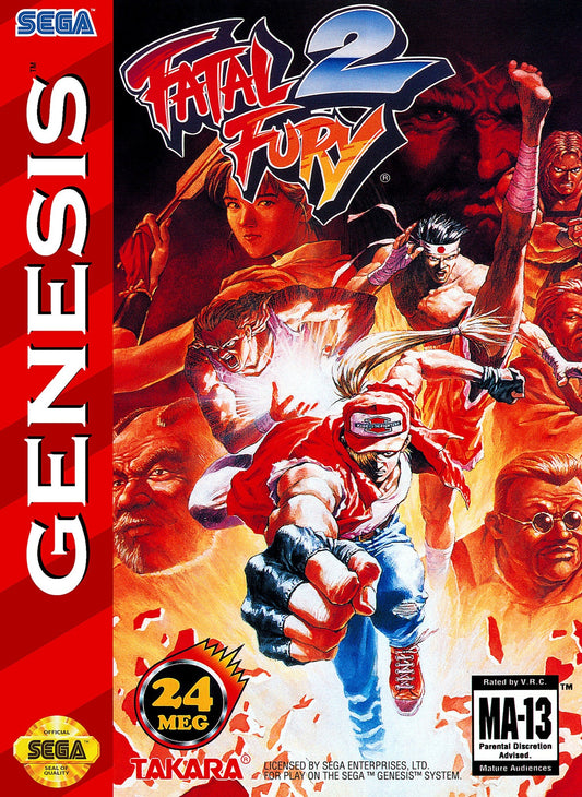 Fatal Fury 2 Sega Genesis