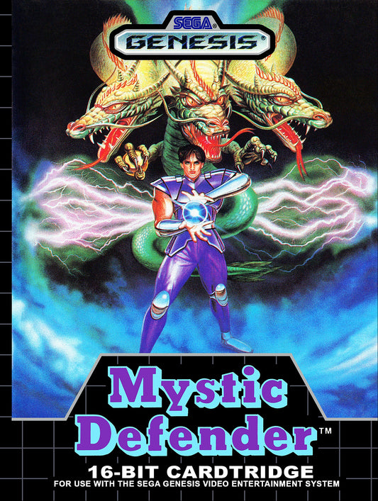 Mystic Defender Sega Genesis