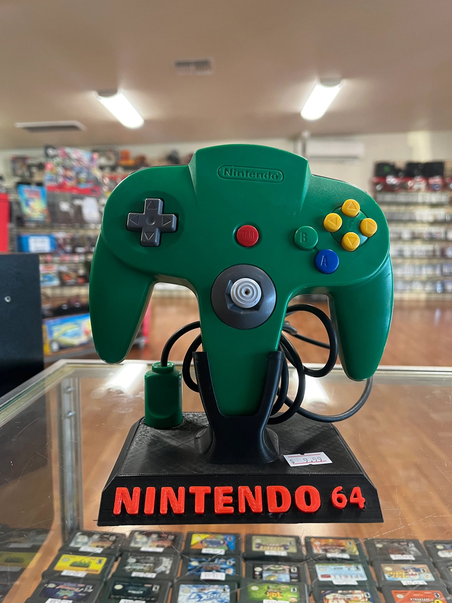 Green N64 Controller Nintendo 64