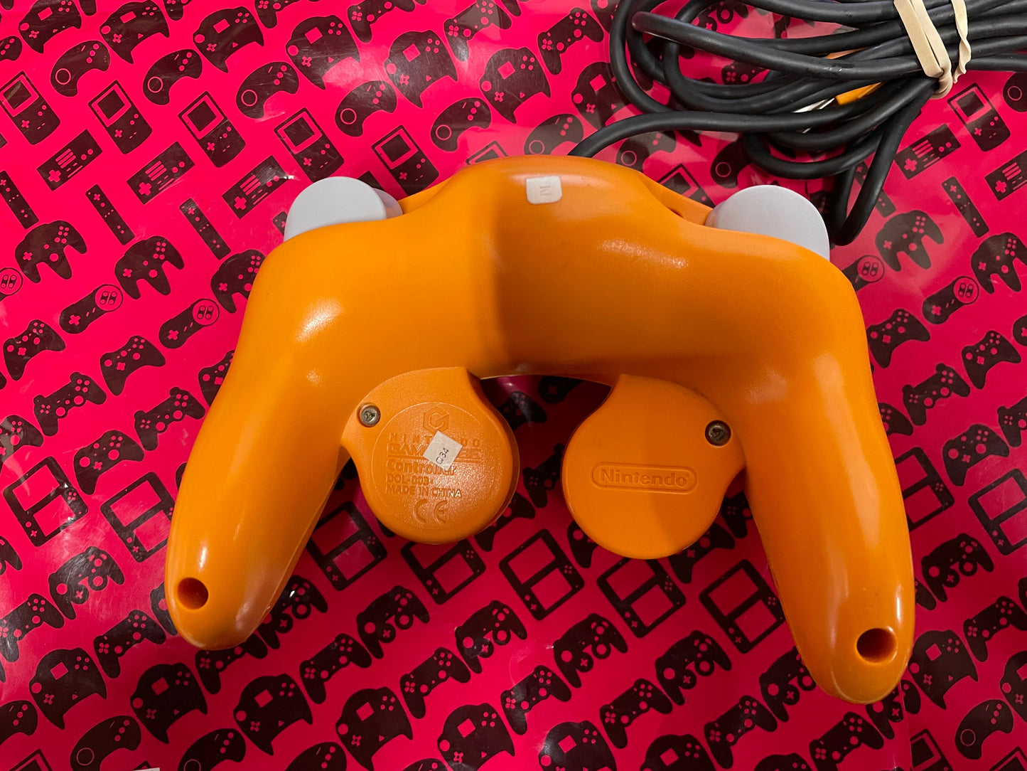 Spice Orange Gamecube Nintendo Controller (DOL-003)