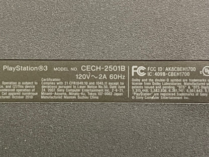 Sony PlayStation 3 (CECH-2501B) 320GB