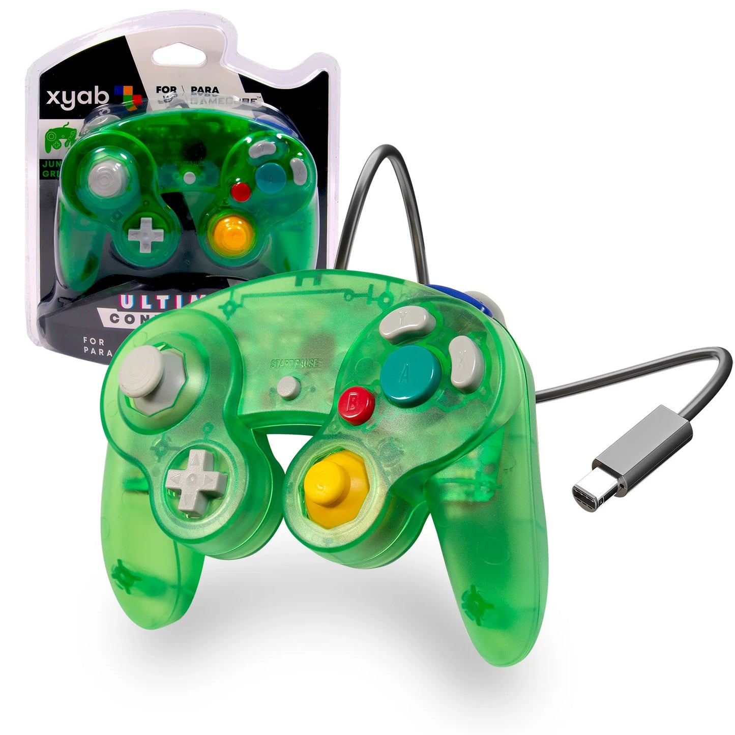 Jungle Green 3rd Party Nintendo Gamecube Controller Gamecube