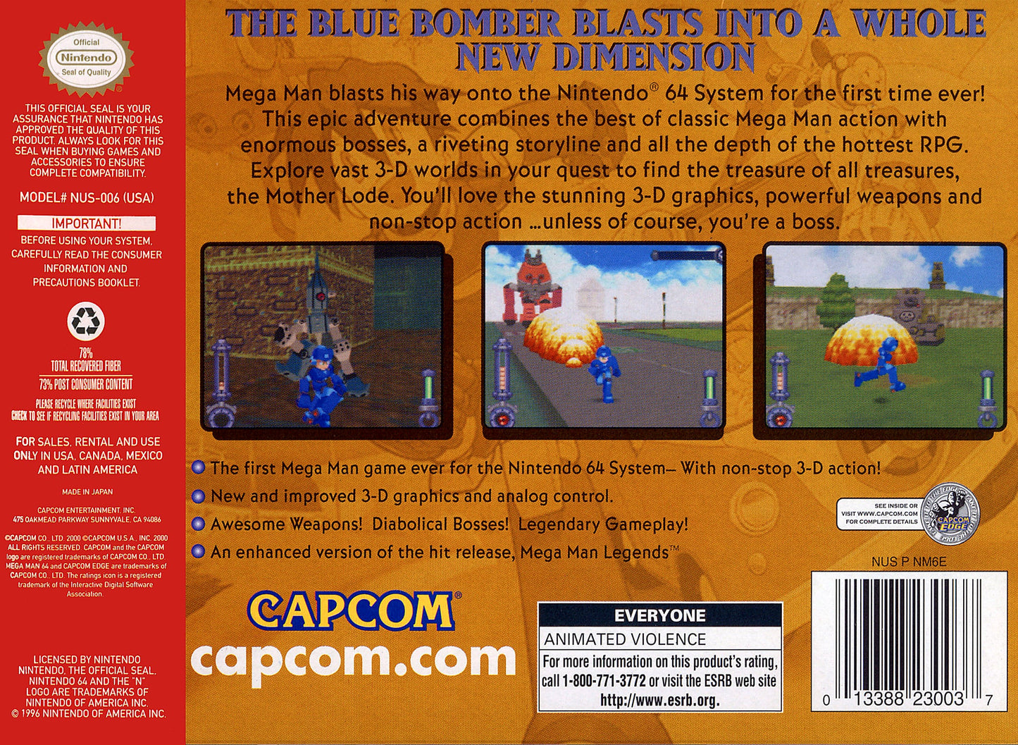 Mega Man 64 Nintendo 64
