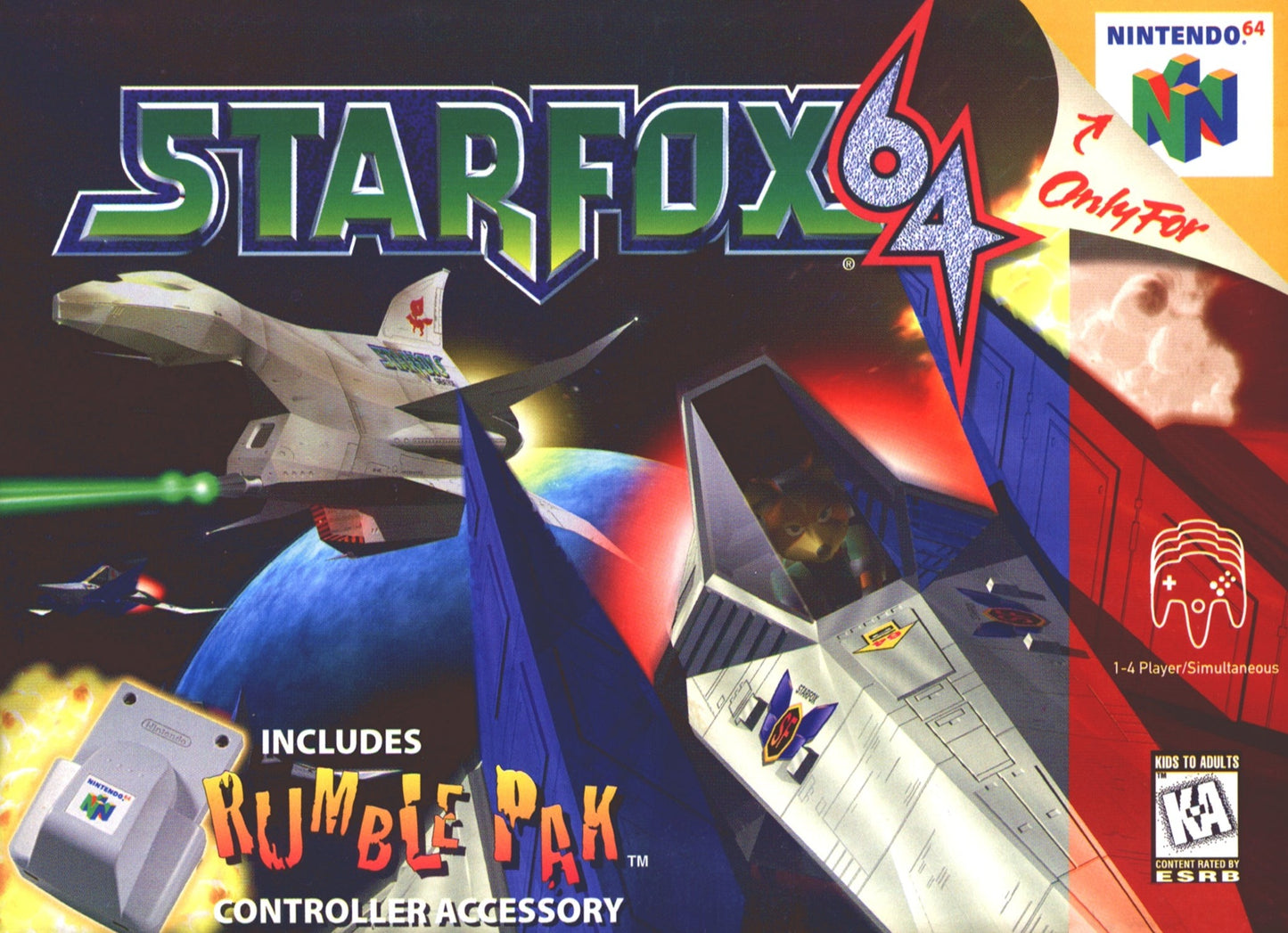 Star Fox 64 Nintendo 64