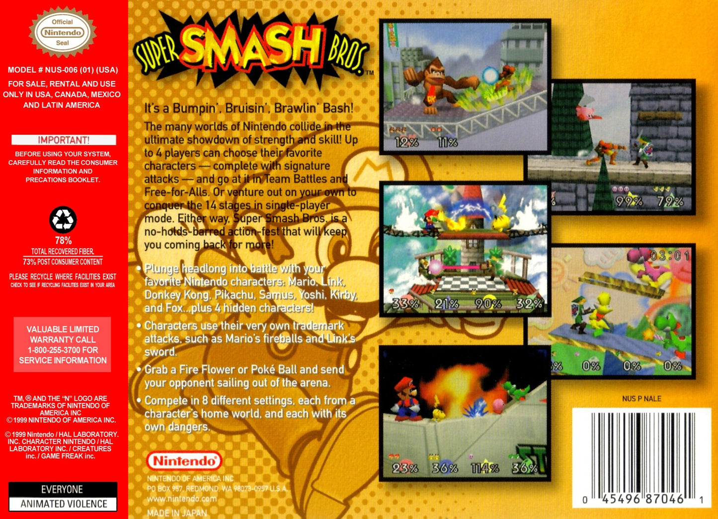 Super Smash Bros. Nintendo 64