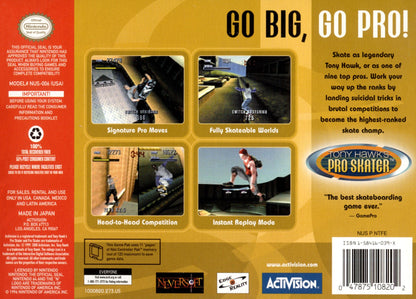 Tony Hawks Pro Skater Nintendo 64