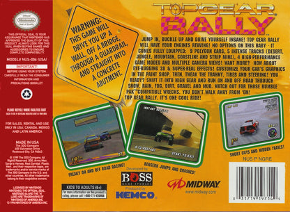 Top Gear Rally Nintendo 64