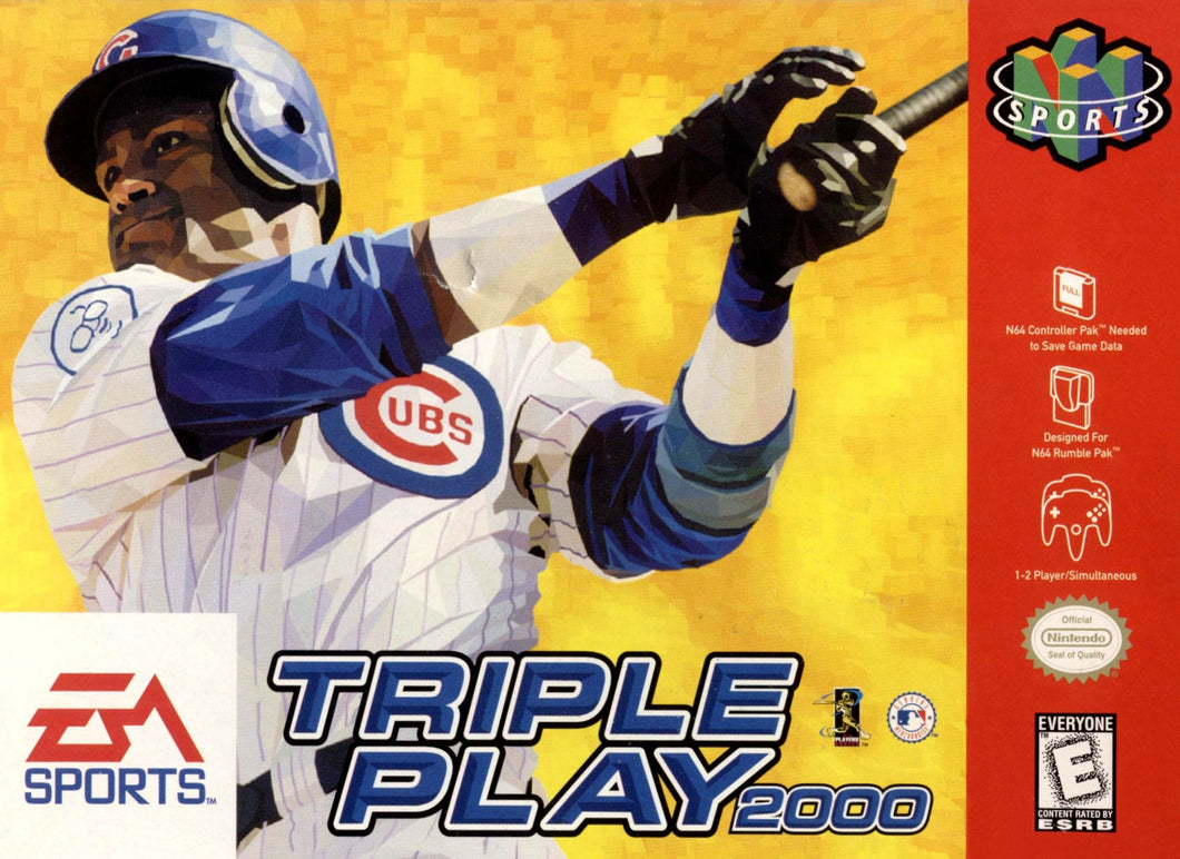 Triple Play 2000 Nintendo 64