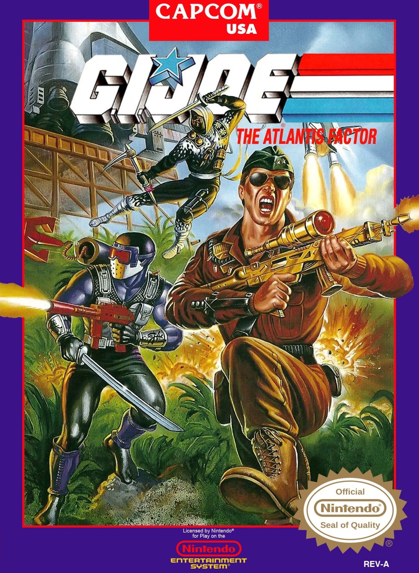 GI Joe The Atlantis Factor NES