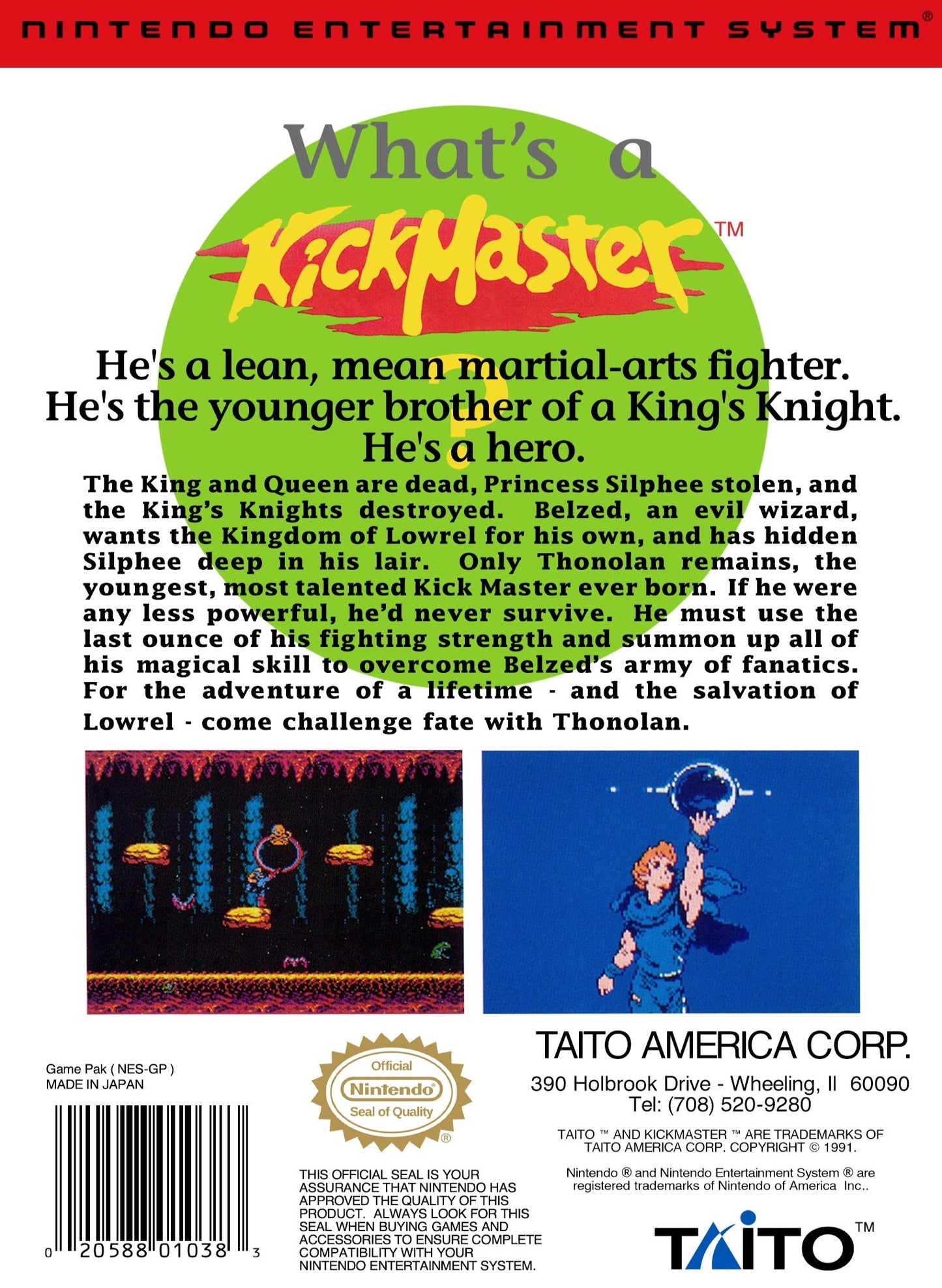 Kick Master NES