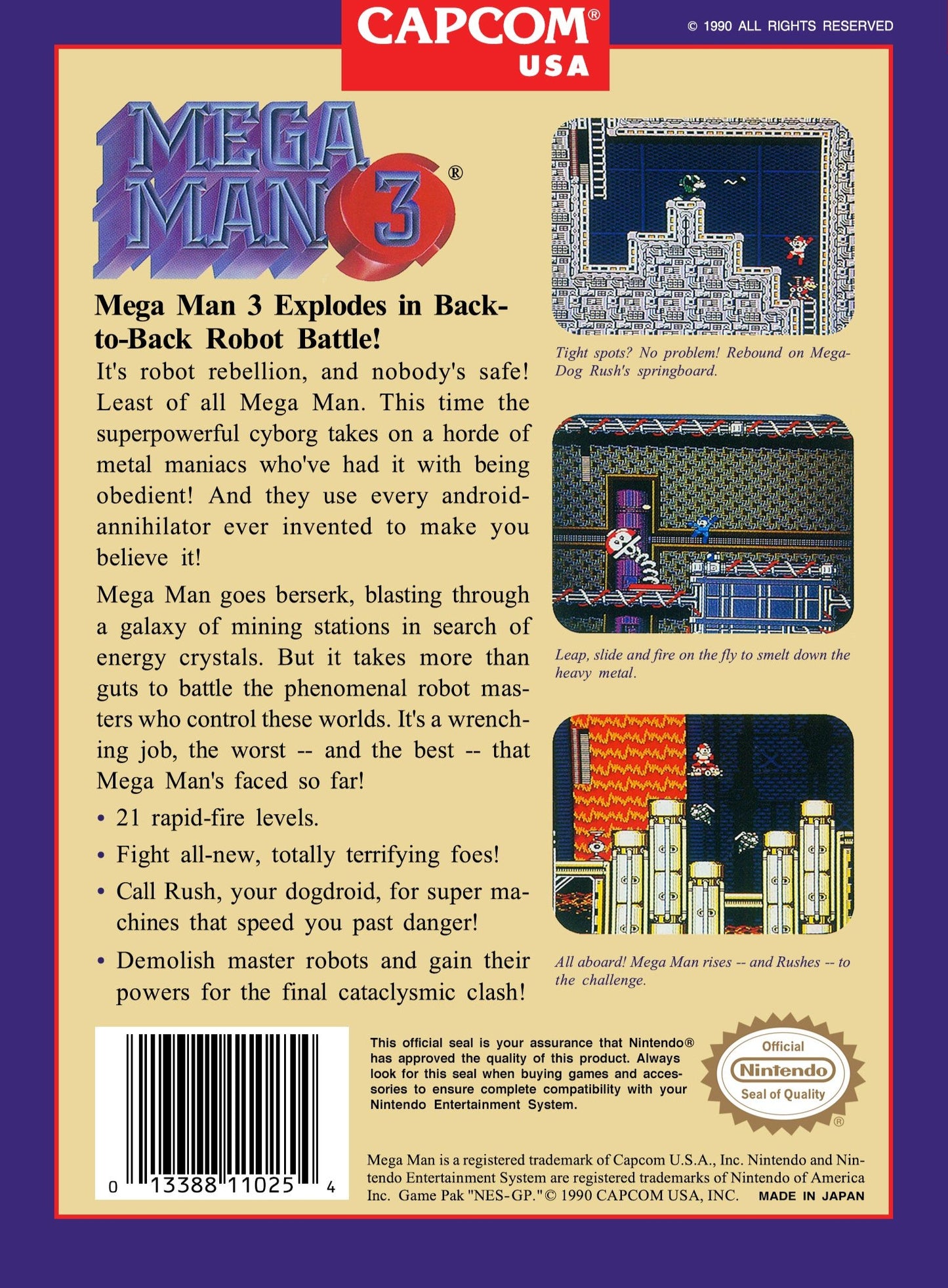 Mega Man 3 NES