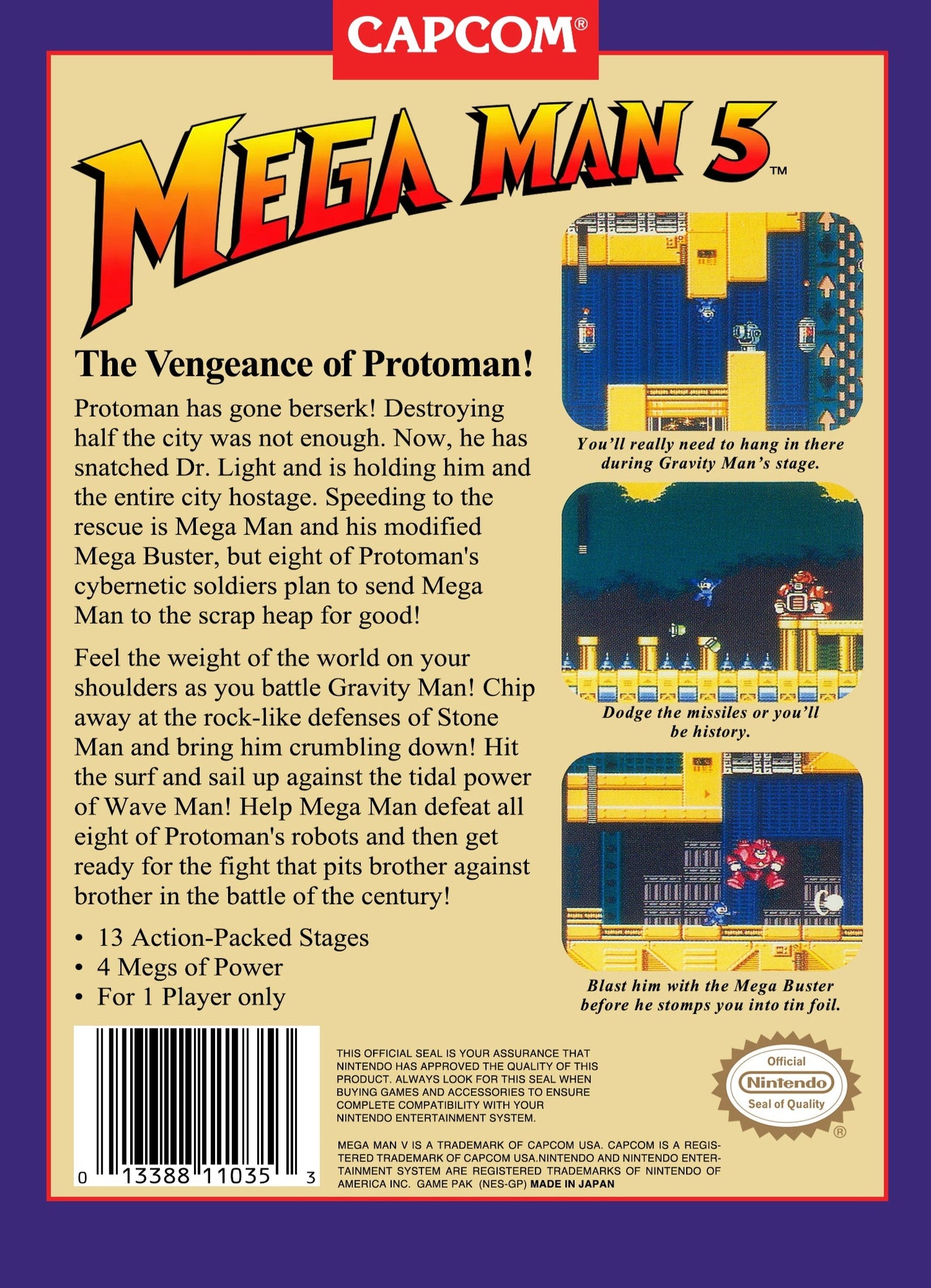 Mega Man 5 NES