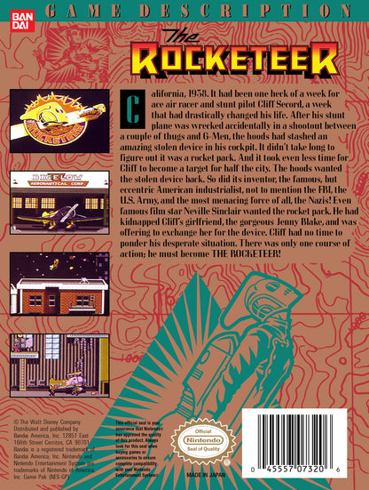 The Rocketeer NES
