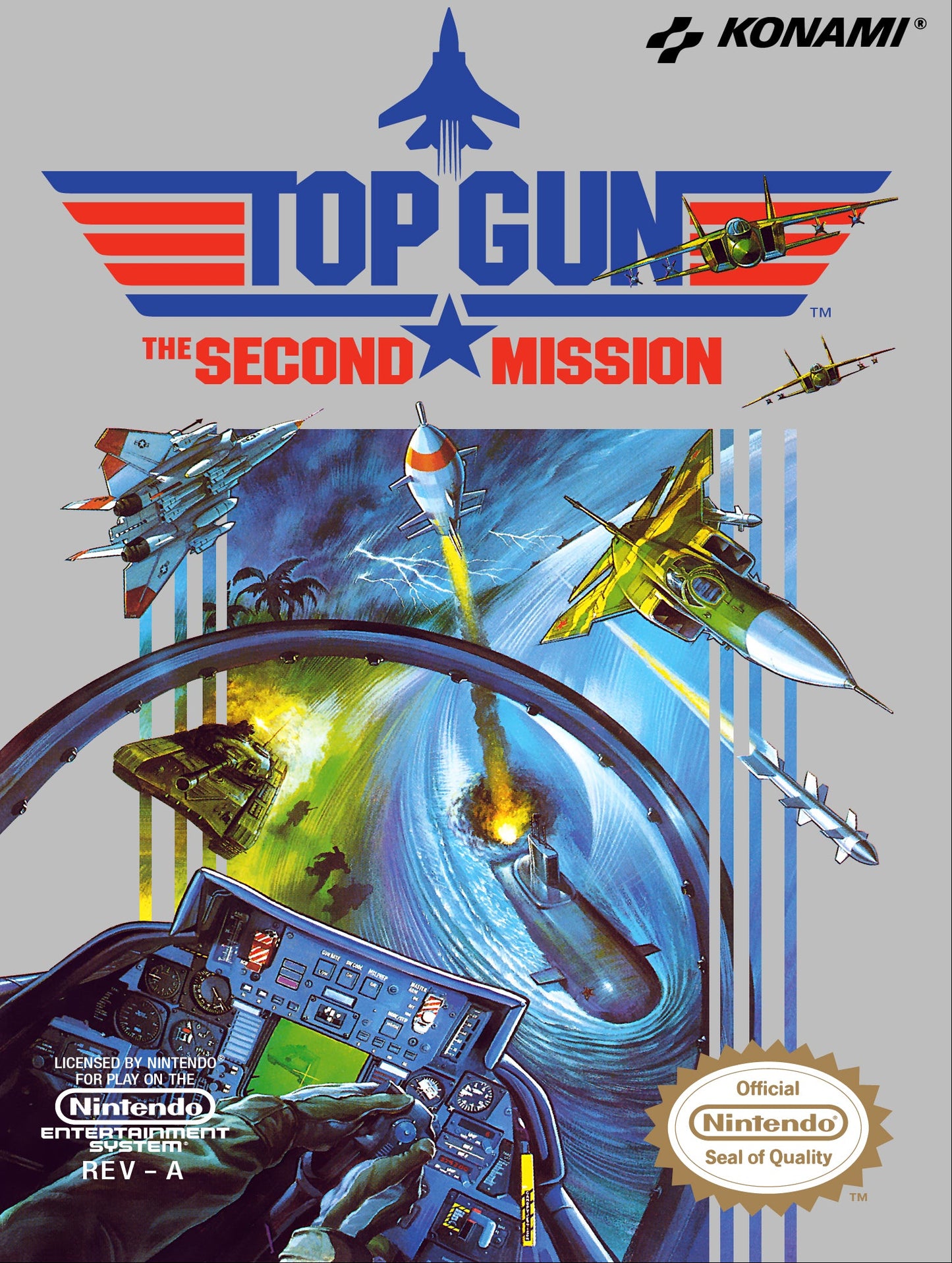Top Gun The Second Mission NES