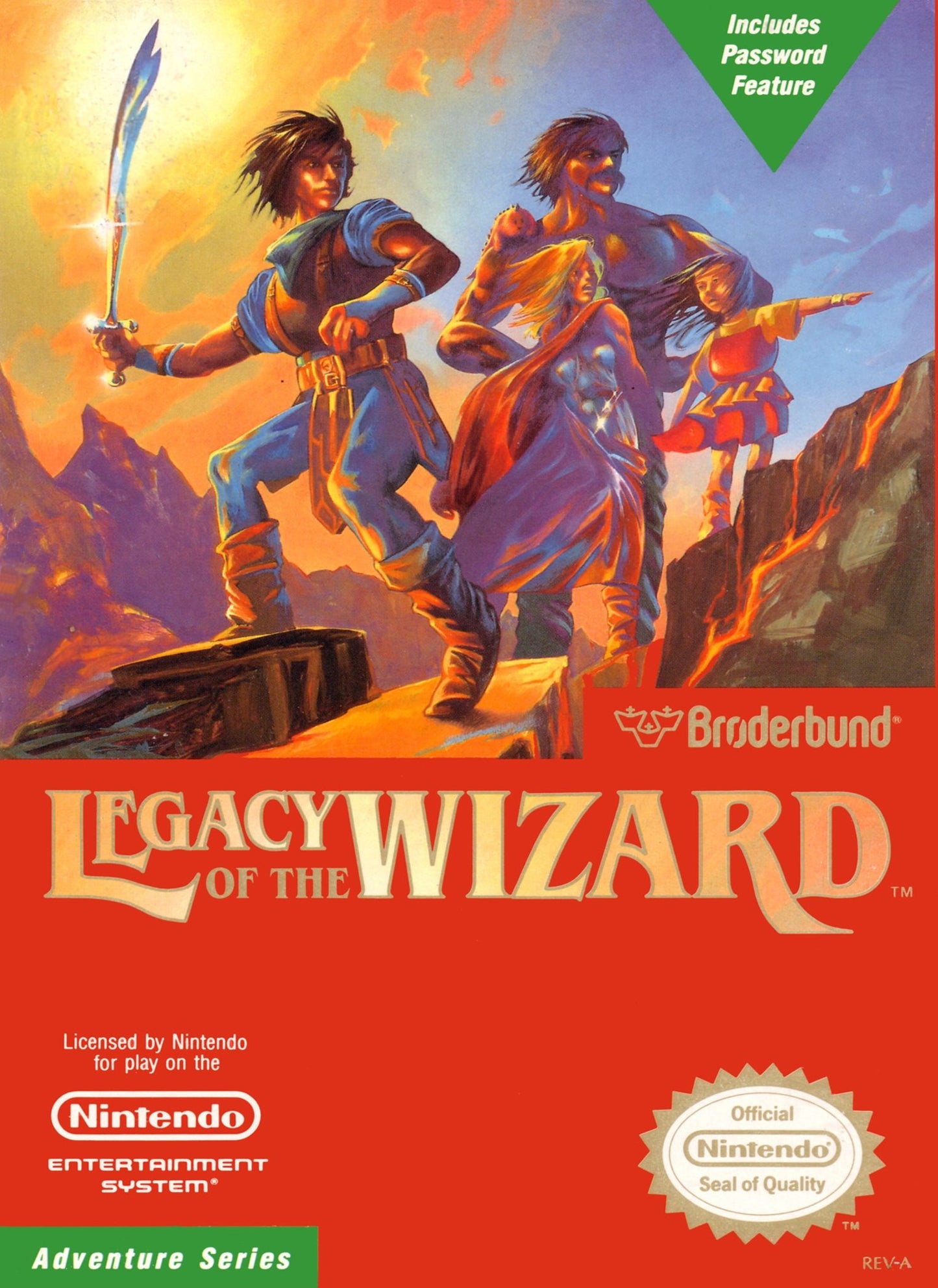 Legacy of the Wizard NES