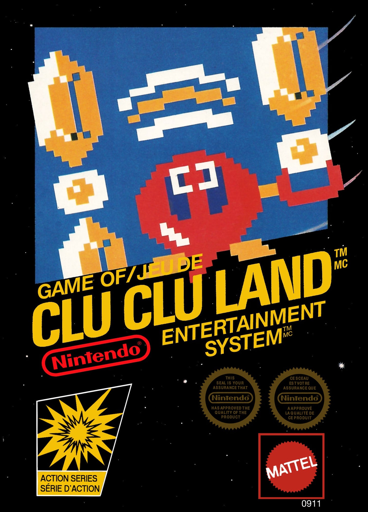 Clu Clu Land NES