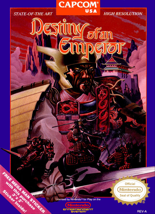 Destiny of an Emperor NES