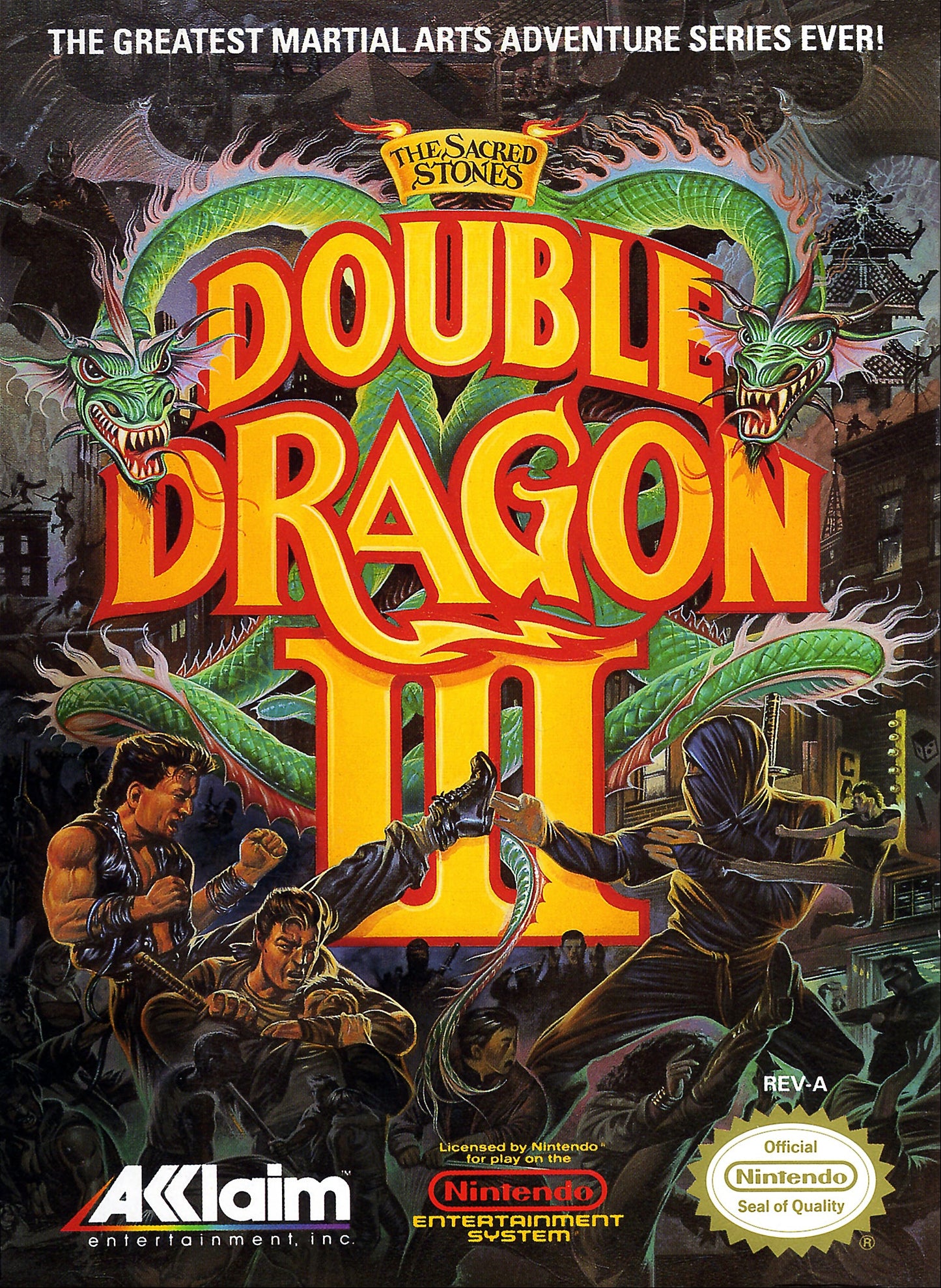 Double Dragon III NES