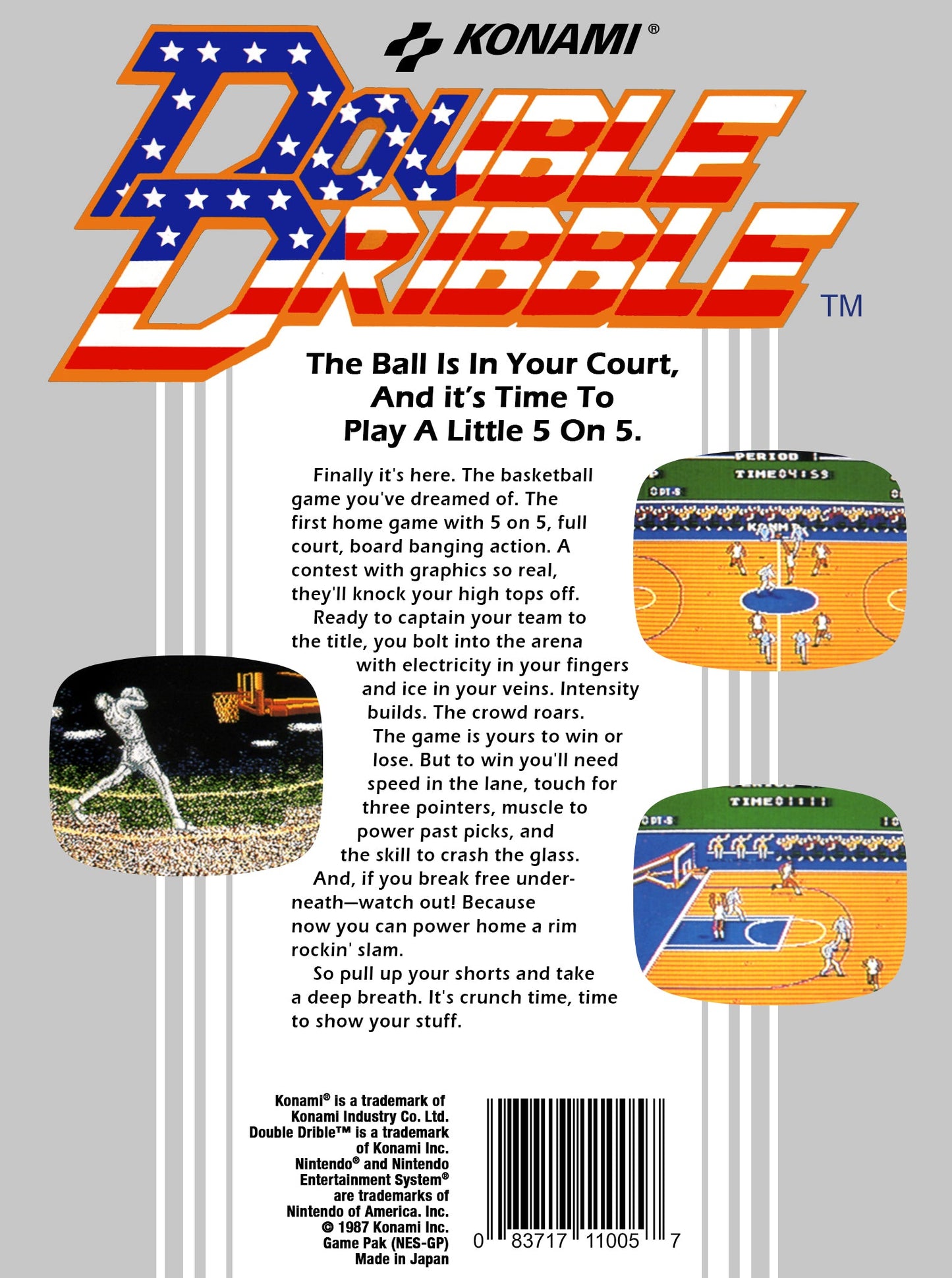 Double Dribble NES