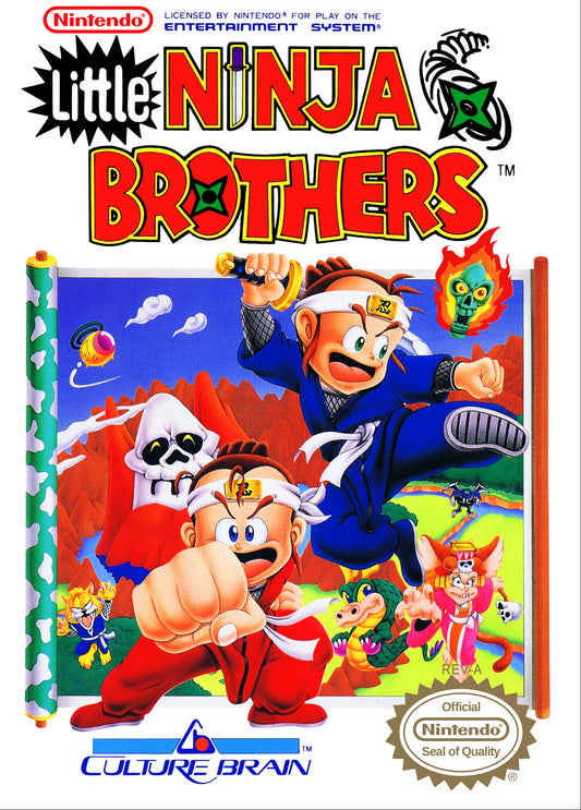 Little Ninja Brothers NES